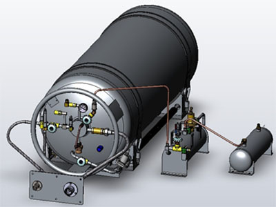 LNG天燃气气瓶压力低故障监测